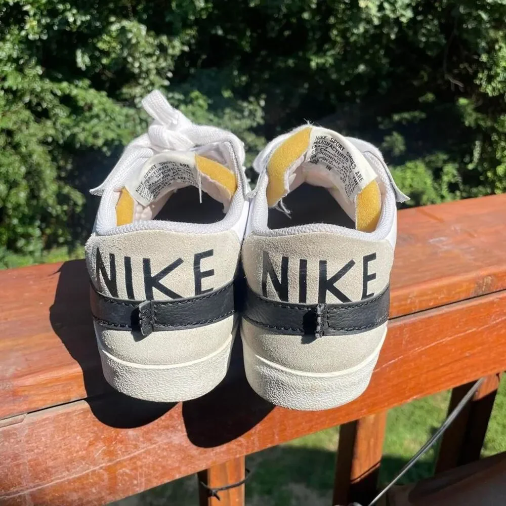 Nike Blazer Low '77 Jumbo Men's 13 White and Black Trainers